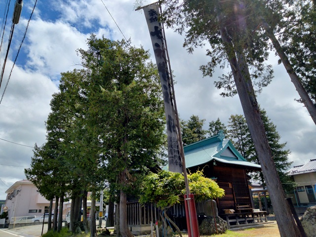 七社宮神社の祭礼式典の準備